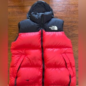 Bubble Vest 700 by North face.